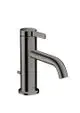 AXOR-HG-AXOR-One-Einhebel-Waschtischmischer-70-mit-Hebelgriff-und-Zugstangen-Ablaufgarnitur-Polished-Black-Chrome-48000330 gallery number 1